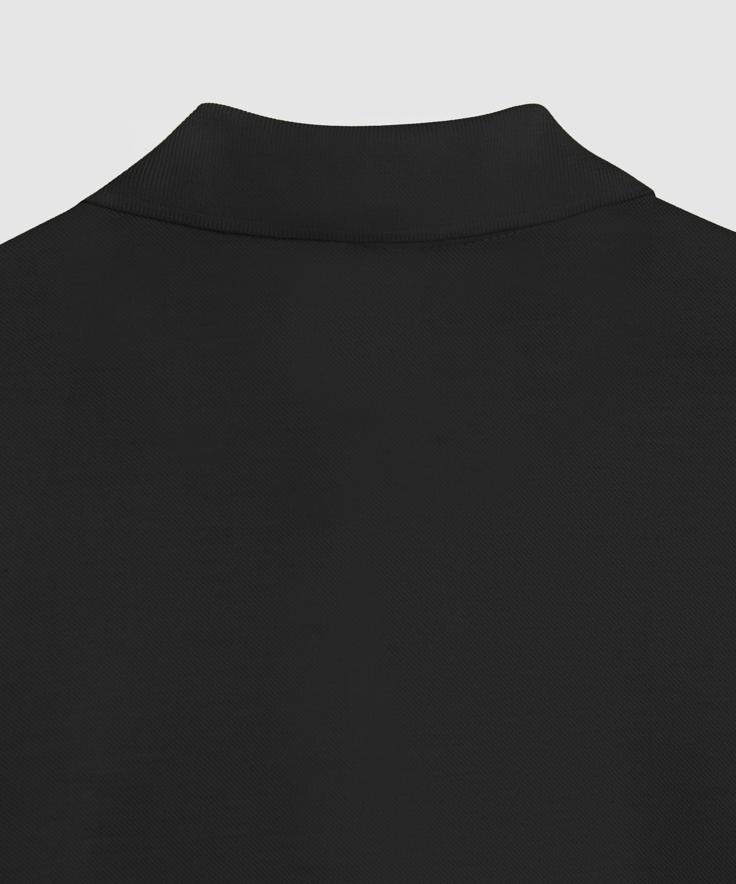 Polo Tejido Unicolor Cuello Y Puños Tejidos,Sin Bolsillo Con Hiladillo.
