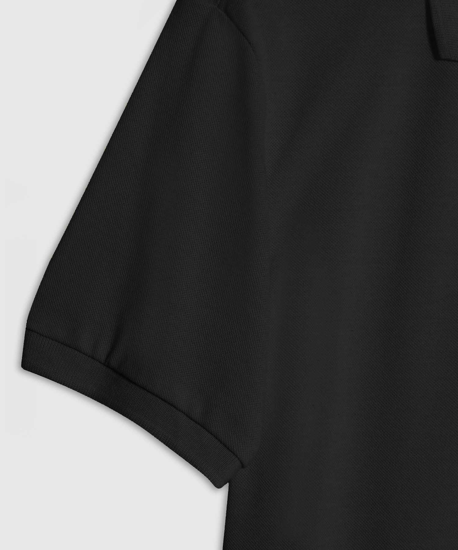 Polo Tejido Unicolor Cuello Y Puños Tejidos,Sin Bolsillo Con Hiladillo.