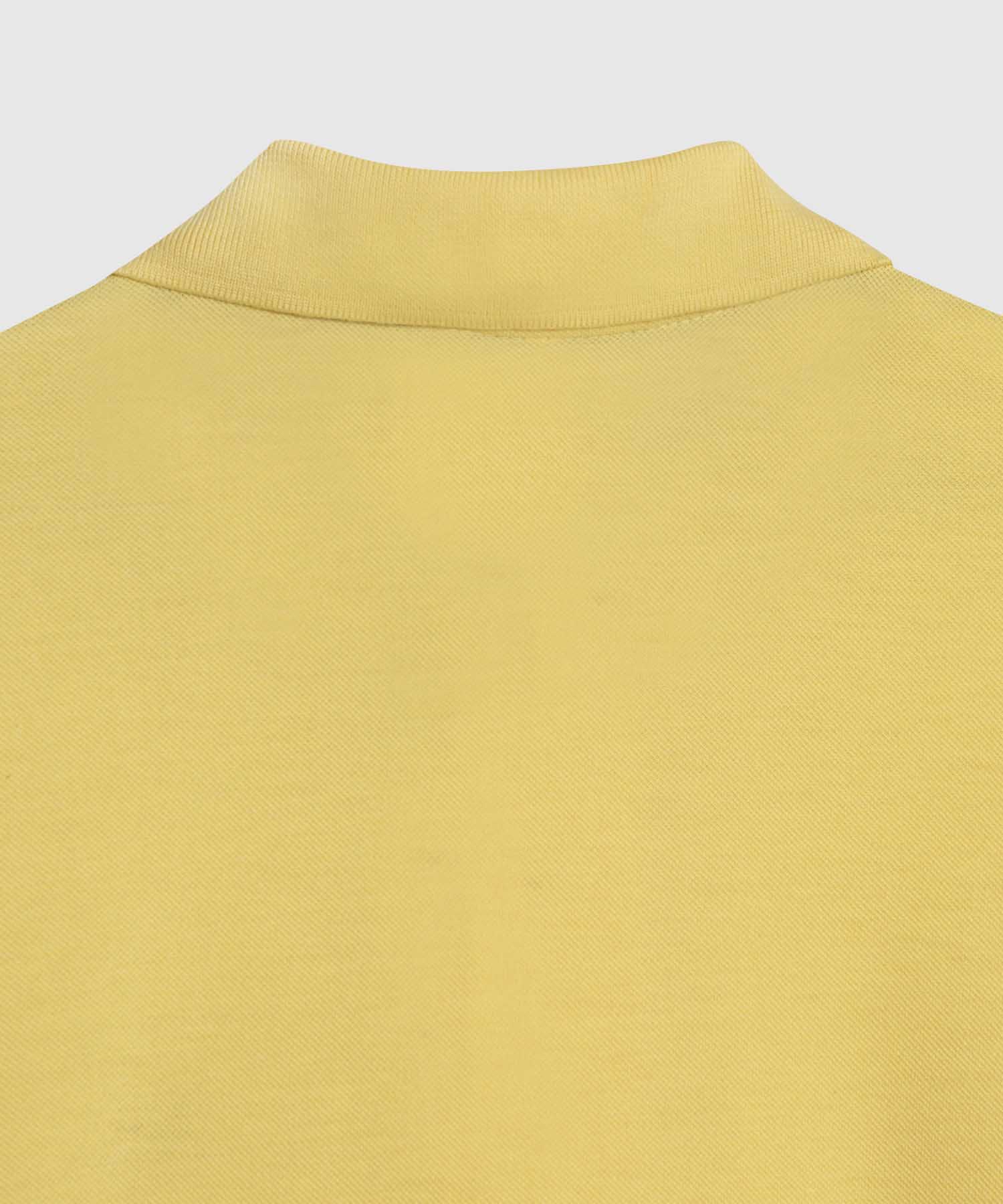 Polo Tejido Unicolor Cuello Y Puños Tejidos,Sin Bolsillo Con Hiladillo.