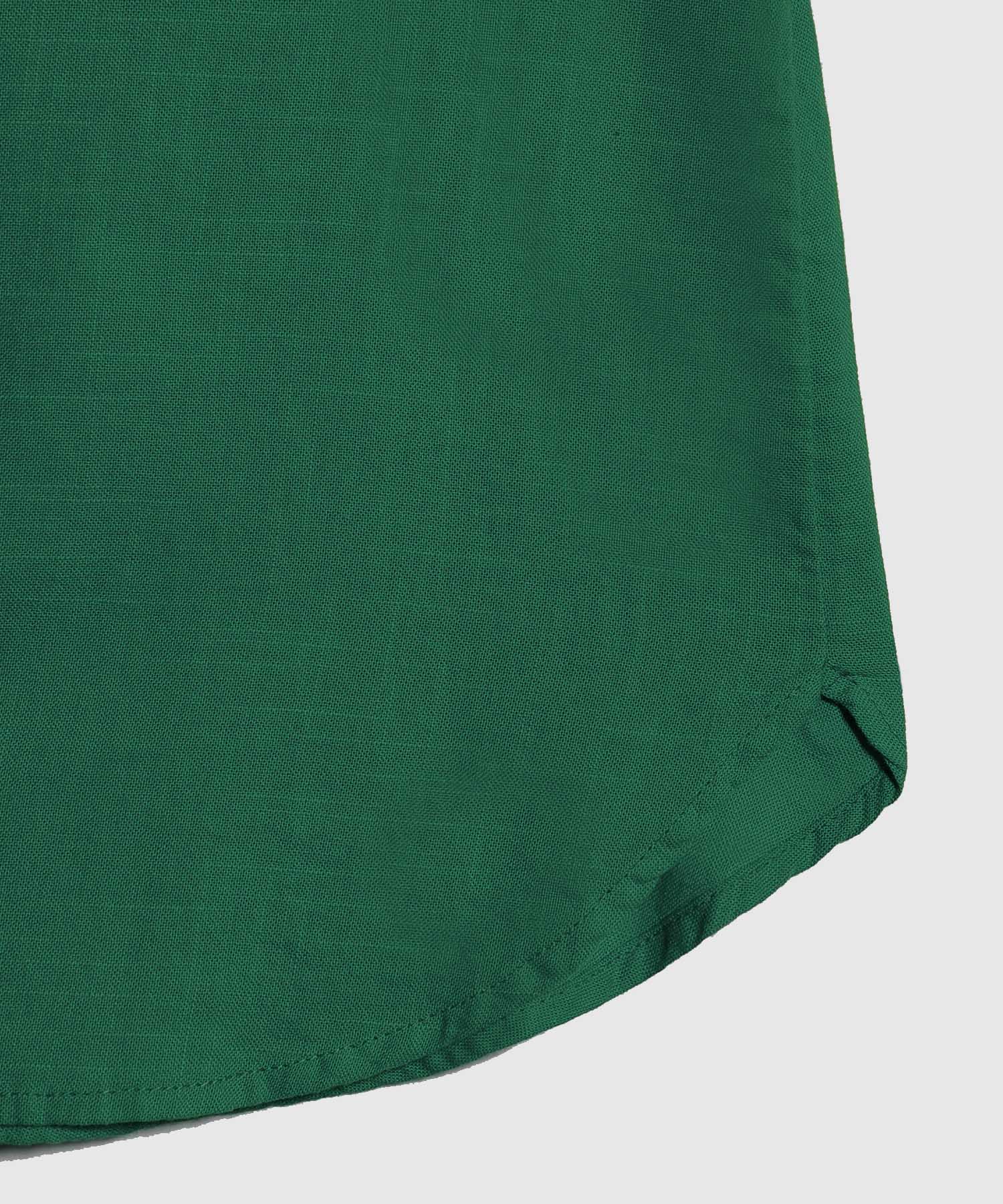 Blusa Manga Larga Unicolor En Lino