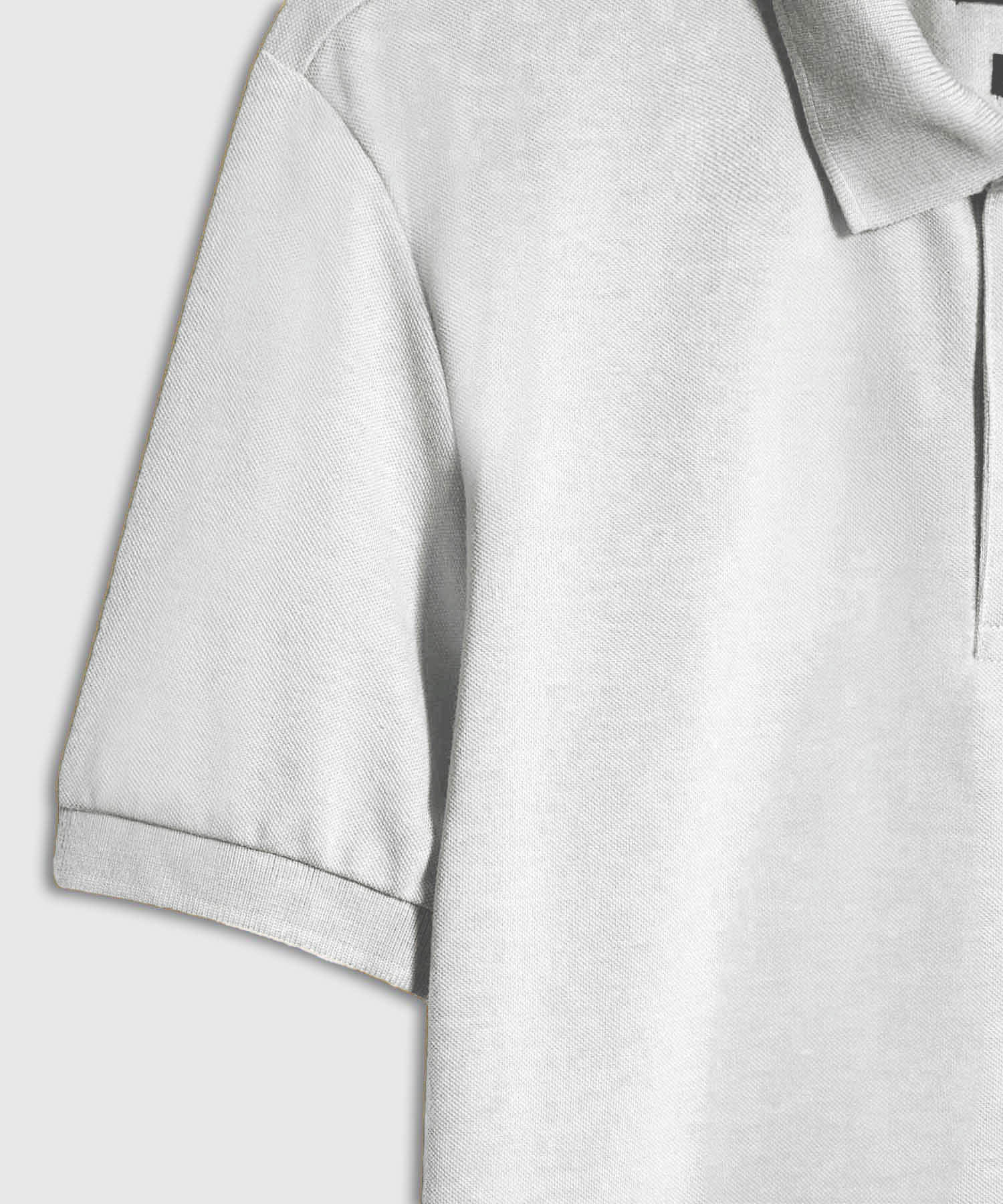Polo Tejida Básica, Blanco, personalized