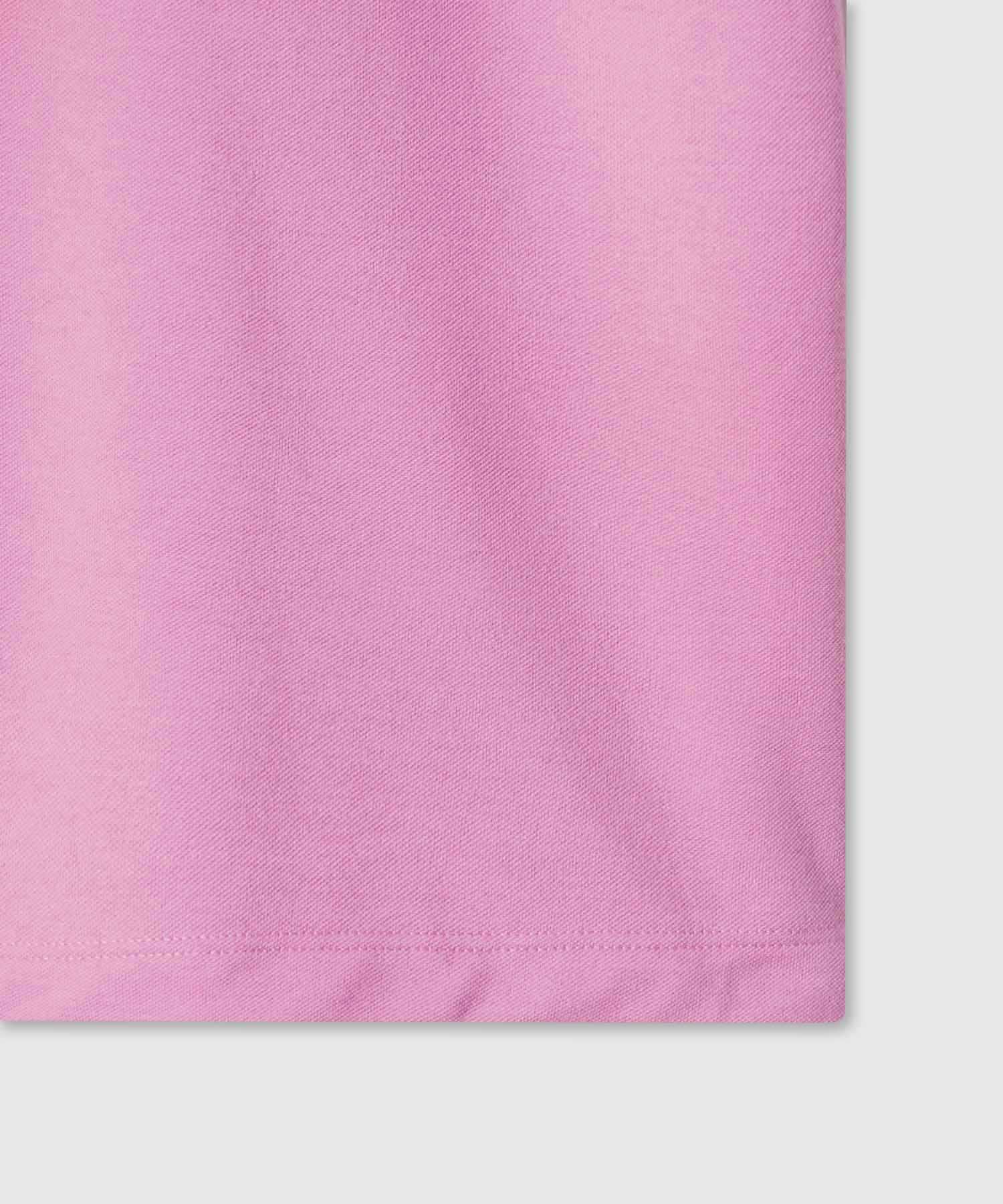 Polo Tejido Unicolor Cuello Y Puños Tejidos,Sin Bolsillo Con Hiladillo.
