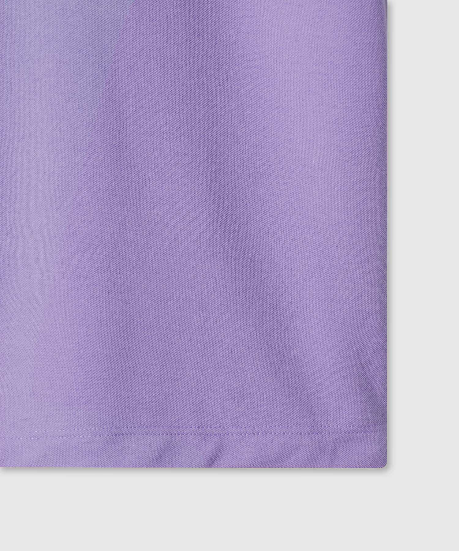 Polo Tejido Unicolor Cuello Y Puños Tejidos,Sin Bolsillo Con Hiladillo.