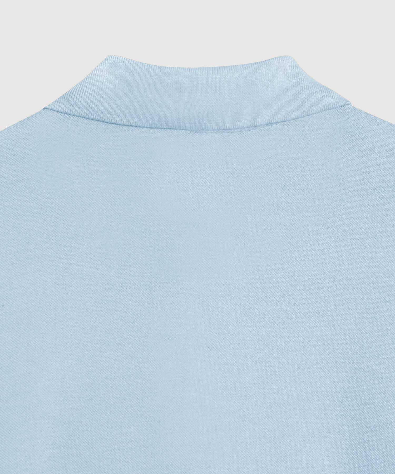Polo Tejido Unicolor Cuello Y Puños Tejidos,Sin Bolsillo Con Hiladillo.