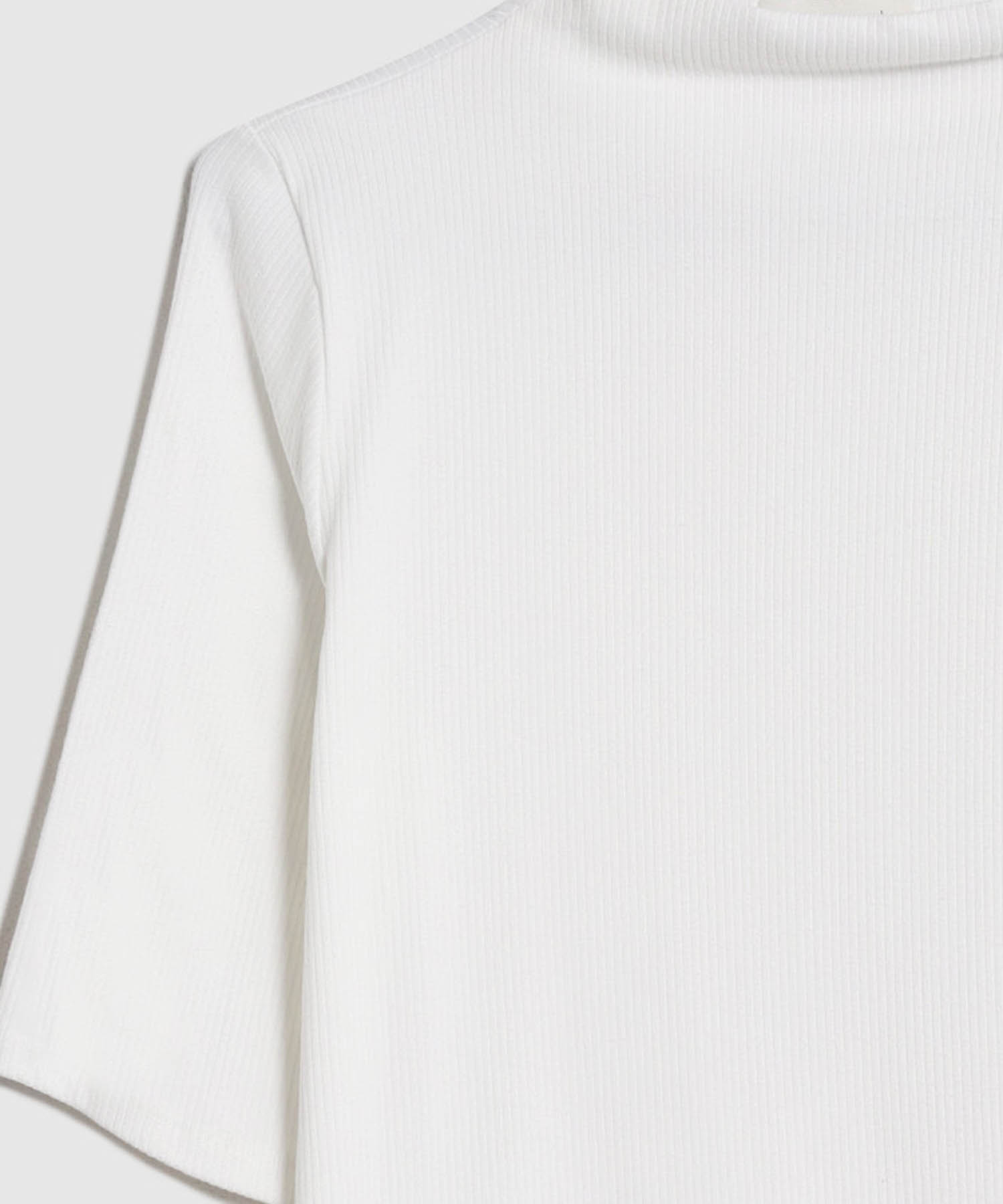 Camiseta Texturizada Unicolor, Blanco, personalized