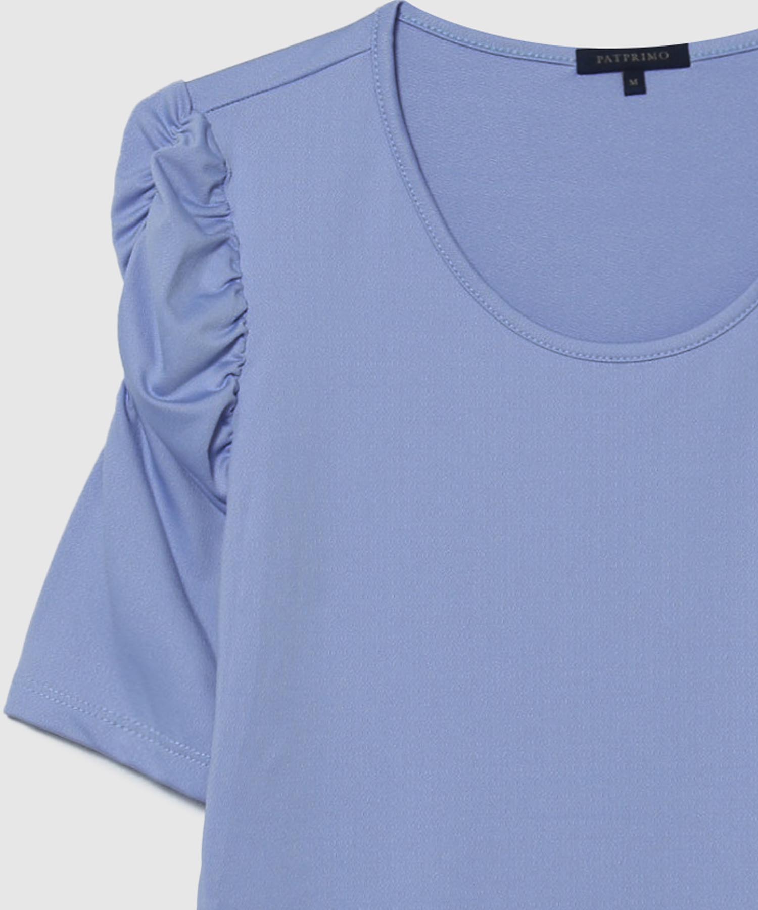 Camiseta Con Ruche, Azul1, personalized