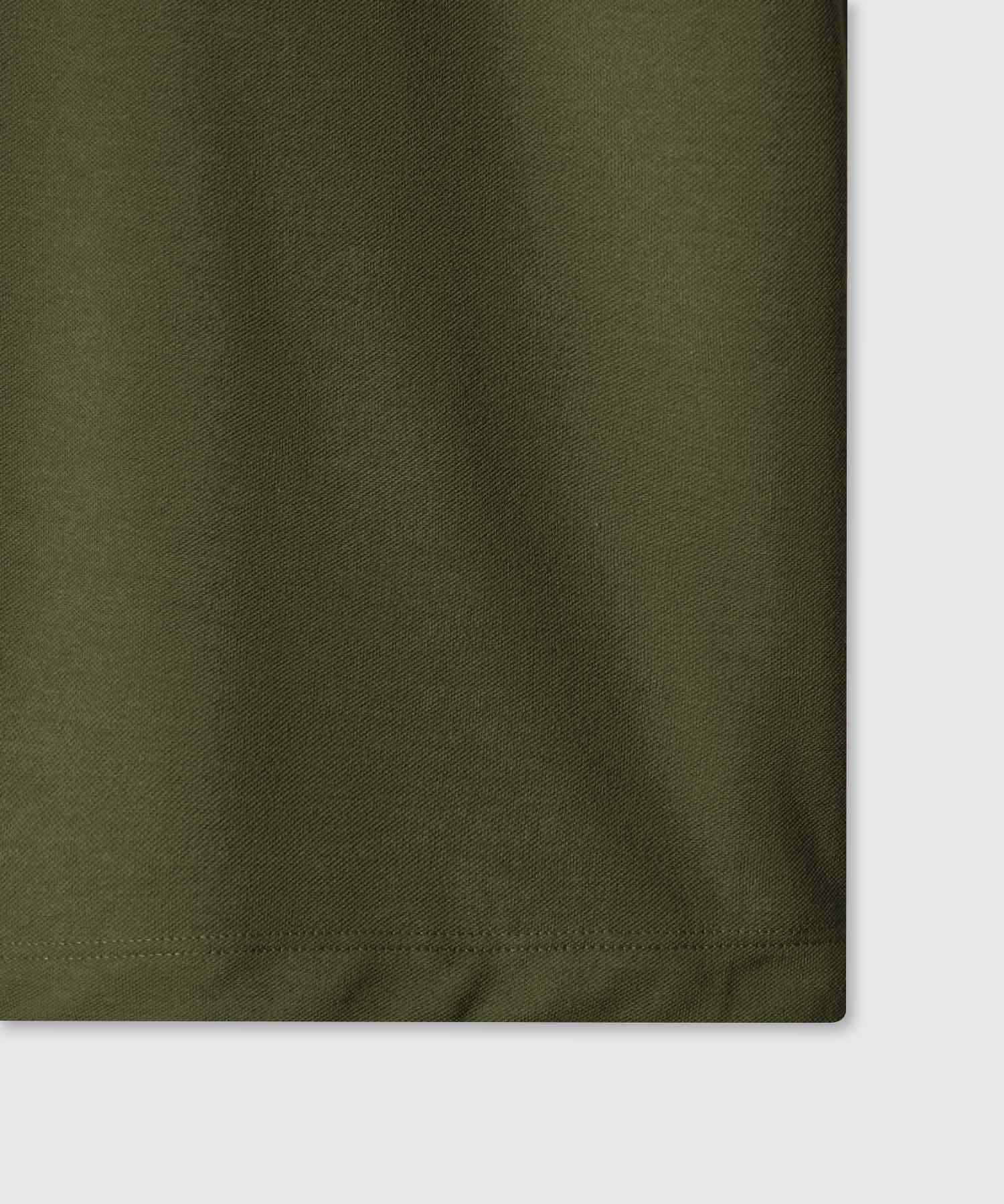 Polo Tejido Unicolor Cuello Y Puños Tejidos,Sin Bolsillo Con Hiladillo.