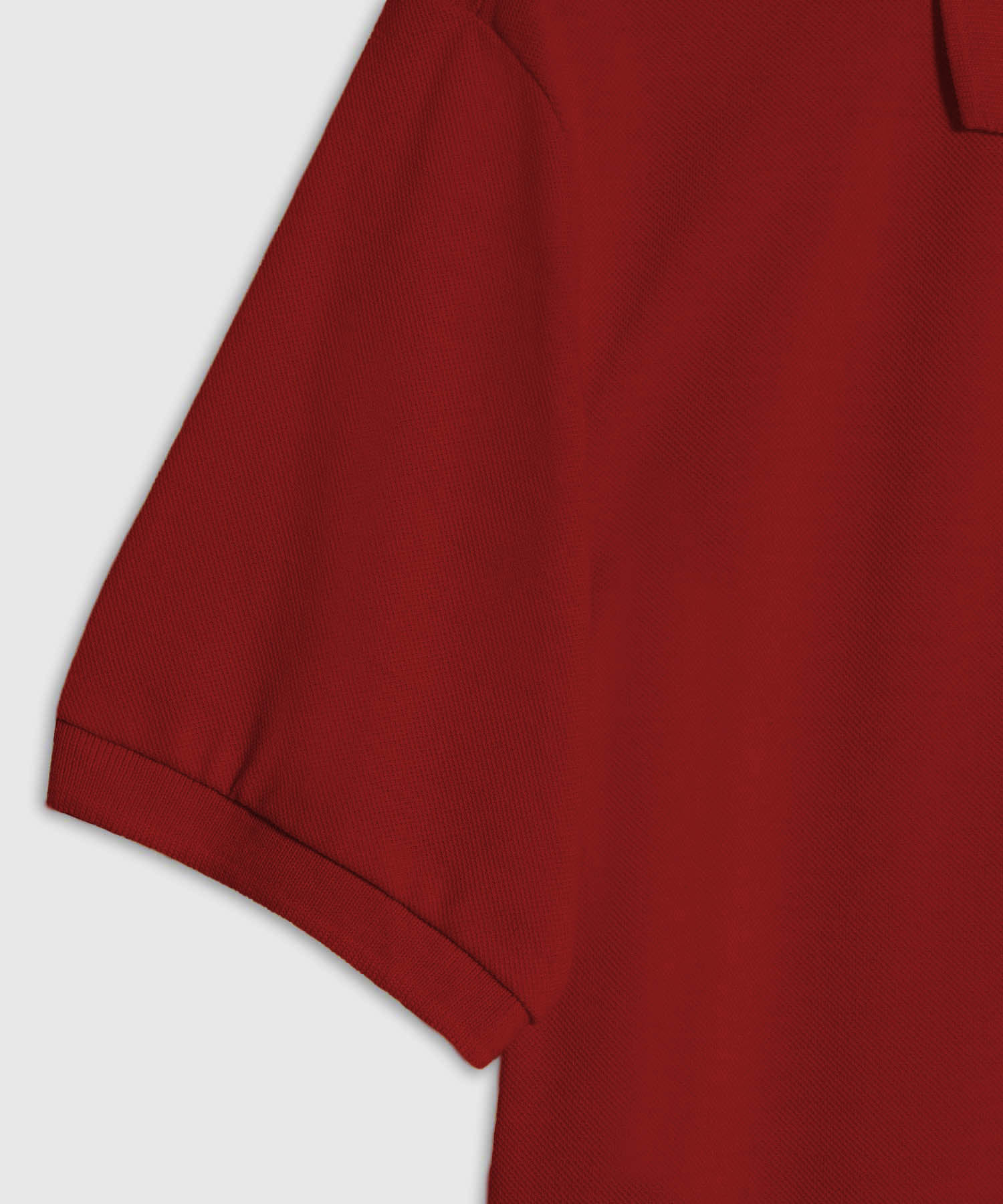 Polo Tejida Básica, Terracota, personalized