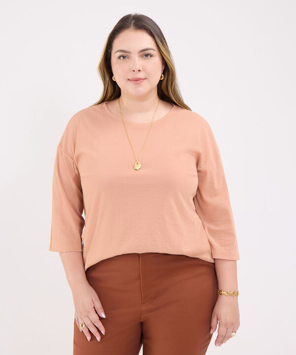 Camisetas unicolor tallas grandes